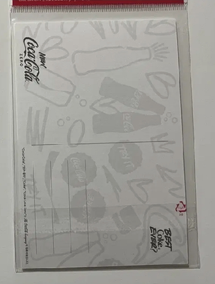 BTS V Limited Edition Coca-Cola Promo Postcard Set OFFICIAL K-POP