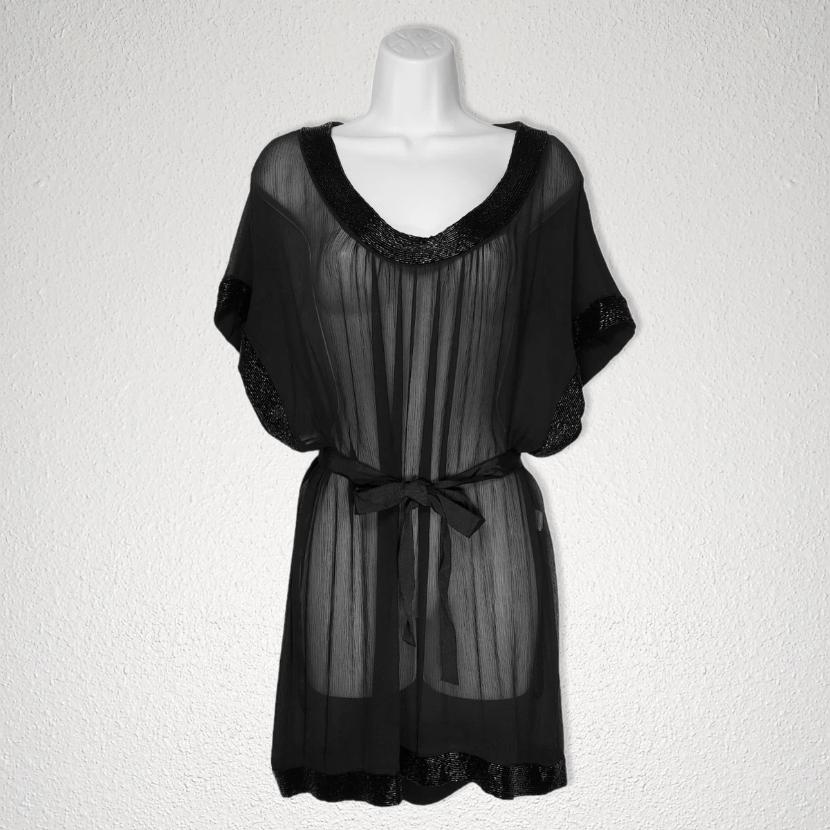 lace-trim mini dress in black reviews Black Mini Dress main image 0
