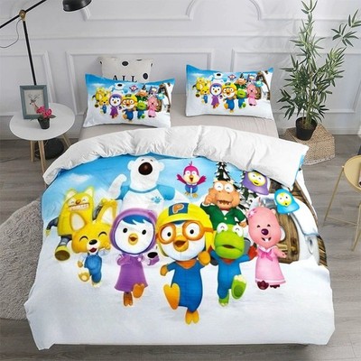 Anpassbar Bettwäsche Set 01.PORORO Bettdeckenbezug135x200 Kissenbezüge80x80