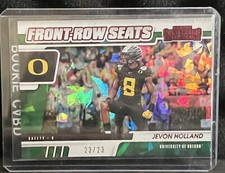 2021 Contenders Draft - Jevon Holland- Front Row Seats - Cracked Ice #23/23