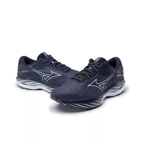 Uomo Donna Mizuno Wave Rider 27 Mesh Scarpe Da Corsa Professionali Traspiranti * - Foto 39 di 80