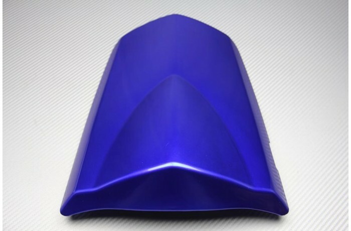 Capot de selle passager bleu pour sorties solo en Suzuki GSX-R 1000 2003-2004