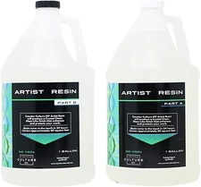 COUNTER CULTURE DIY ARTIST RESIN EPOXY CRYSTAL CLEAR 2 GALLON KIT