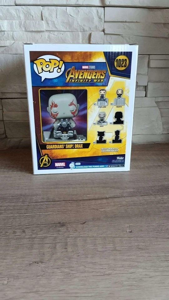 Funko Pop Figurine 1023 Marvel Avengers Infinity War Guardians Schiff Drax - NEU - Bild 2 von 2