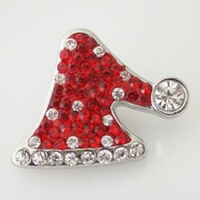 Snap Jewelry Christmas Santa Hat Santa  18-20mm Fits Ginger Charms Accessories