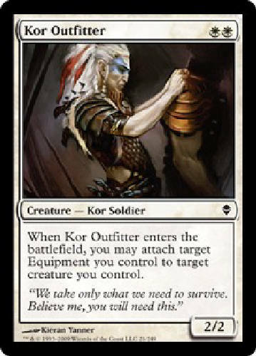 KOR OUTFITTER X4 4 4X Zendikar MTG Magic the Gathering Cards DJMagic