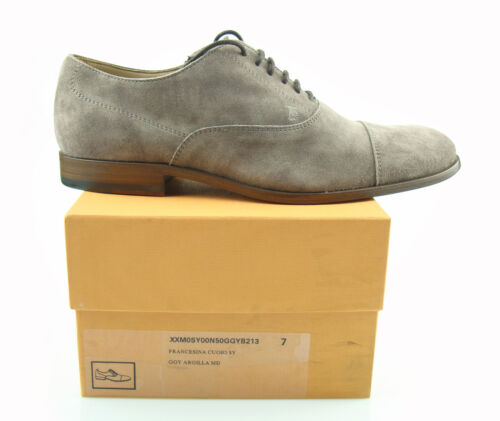 TOD'S SCARPE UOMO FRANCESINE MEN SHOES HERRENSHUHE LEATHER NUOVE 100% AUTENTICHE - Picture 5 of 9