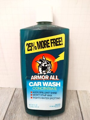 #ad #ad retired 1993 Armor All Car Wash concentrate liquid 20.oz sealed $19.96