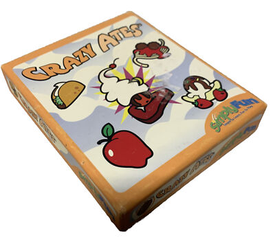 Simply Fun Crazy Ates Food Card Game Complete U3