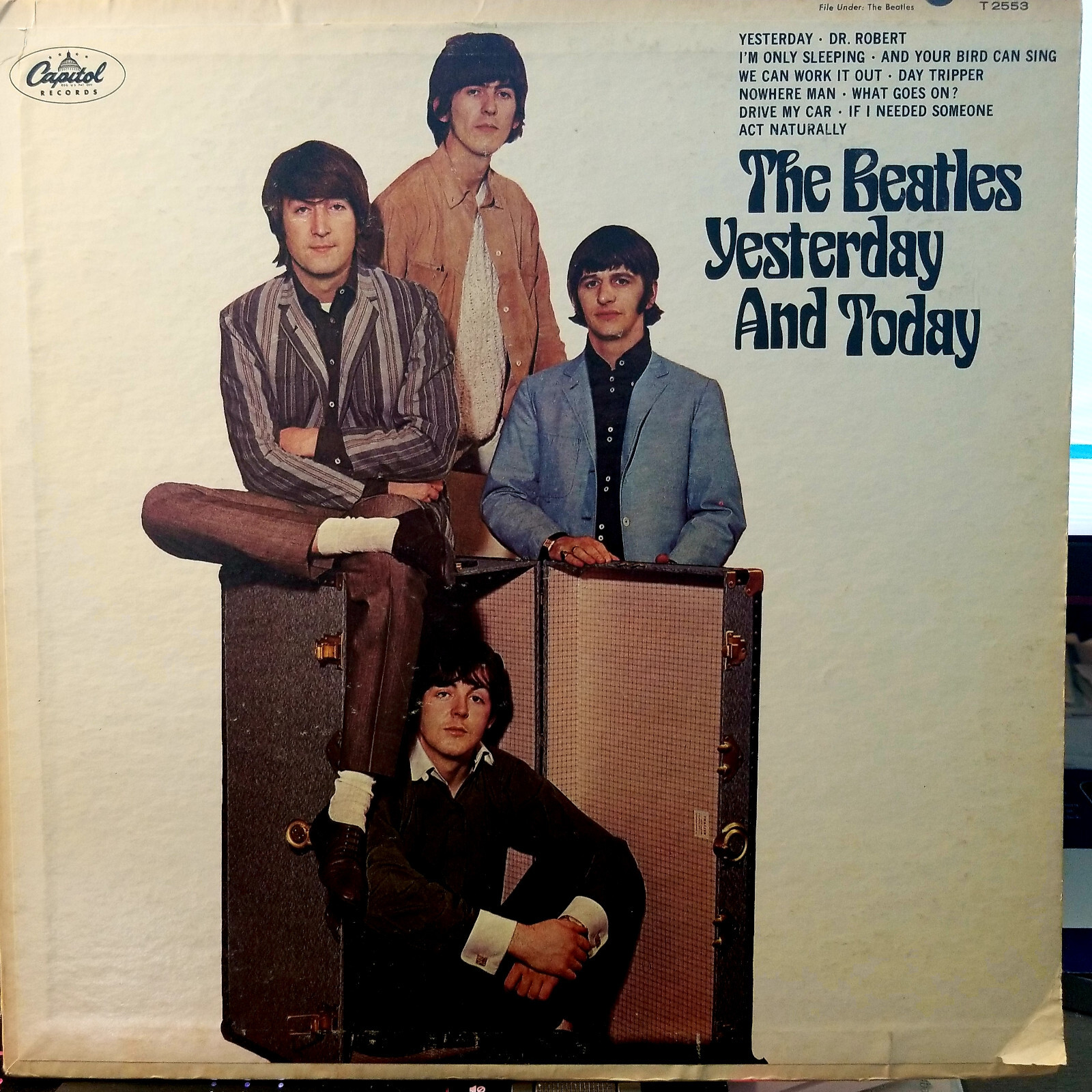 Beatles – "Yesterday and Today"  1966 U.S. mono Second State Butcher cover LP