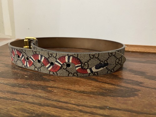 Als reactie op de Lao Vereniging Gucci GG Supreme KingSnake brown leather belt size Sz 85 34 Used 434520 K501T | eBay Als reactie op de Lao Vereniging Gucci GG Supreme KingSnake brown leather belt size Sz 85 34 Used 434520 K501T | eBay