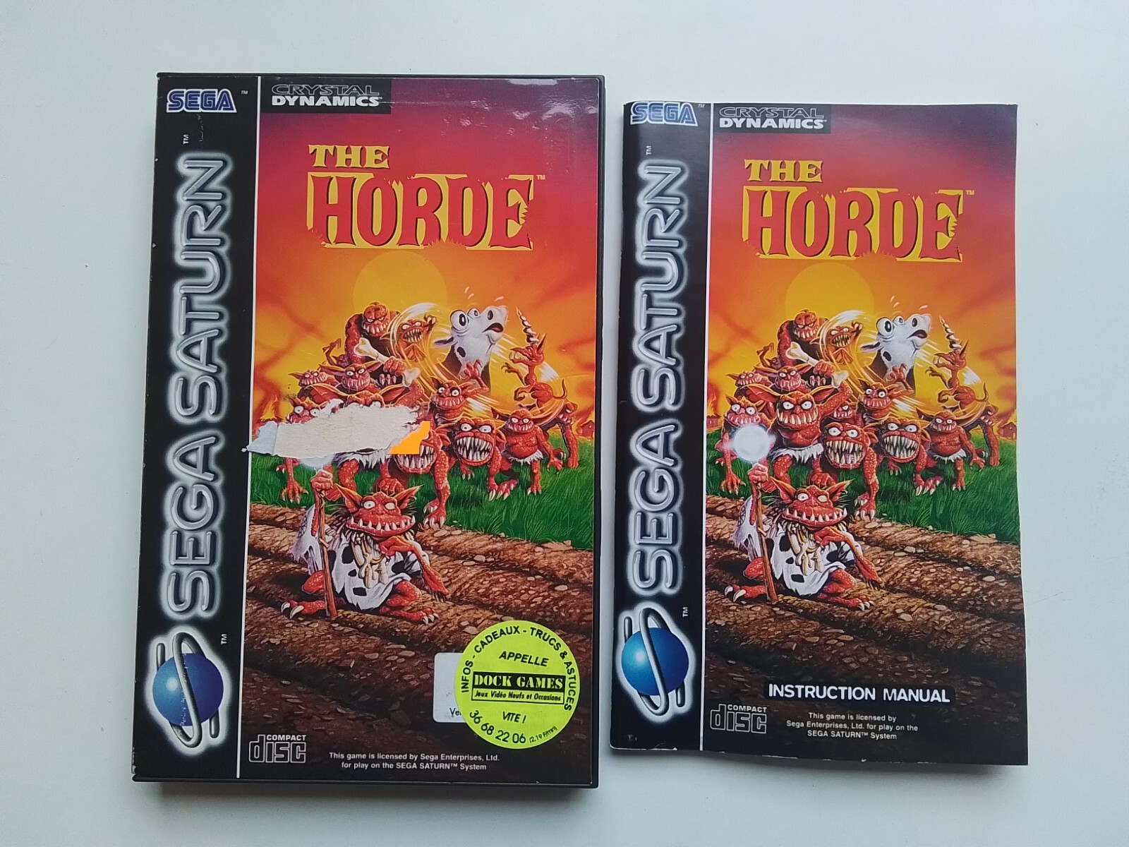 The Horde Complet sur SEGA Saturn !!!!