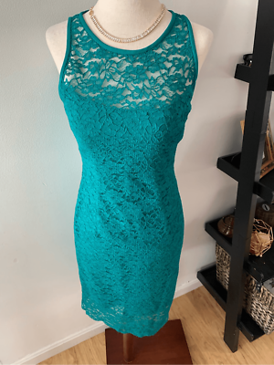 White House black market green dress size 0 | eBay