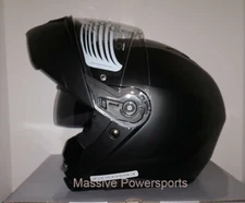 HJC i90 Motorcycle Helmet Matte Black SM Small Modular Flip I90 i-90