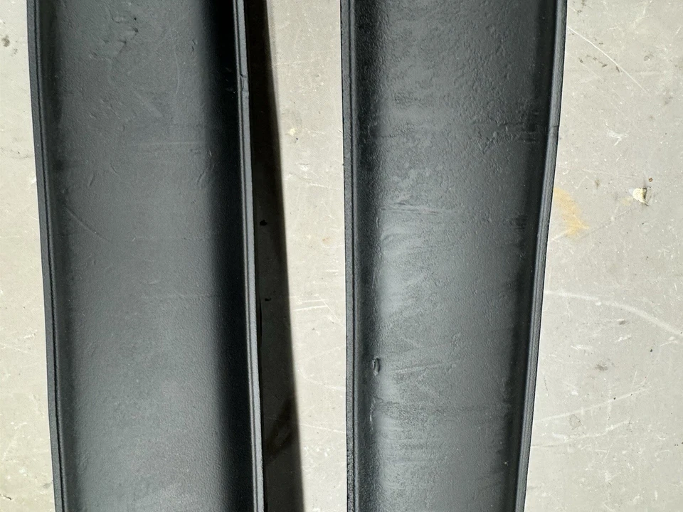 1985-1990 Pontiac Firebird Trans Am Rear Bumper Back Impact Strip Pad Inserts OE - Image 3 of 4