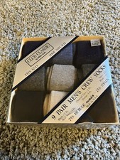 Club Classic Socks Hi-Bulk Nylon Blend Acrilan II Vintage Price Club USA 9 Pairs