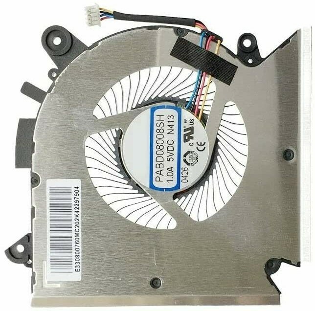 New MSI GF65 GF65 Thin CPU GPU Cooling Fan PABD08008SH-N413 