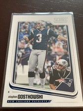 2018 Score Football #215 Stephen Gostkowski Patriots