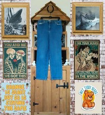 9-36 "FADED GLORY" WOMEN'S Sz. 16 T JEAN STRETCH PANTS PRE-OWNED