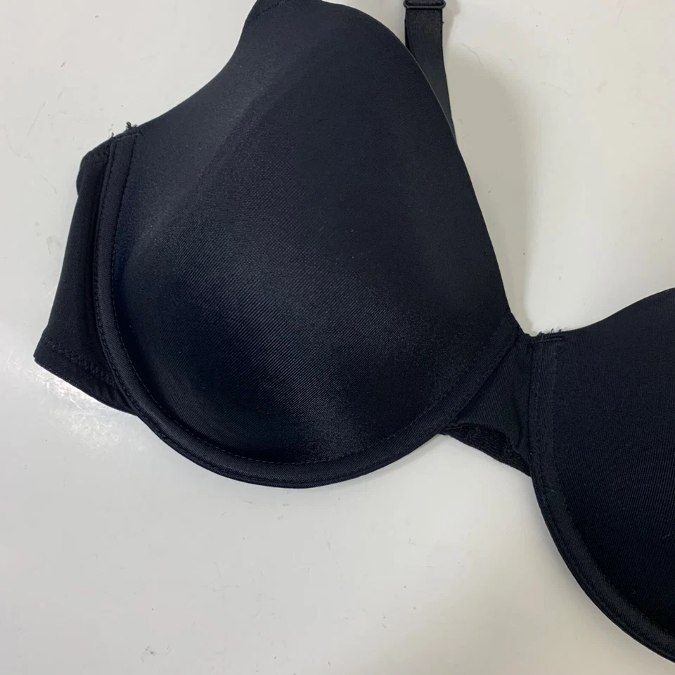 Sujetador Ellen Tracy con aros ligeramente forrado negro talla 36D Foto 2 de 4