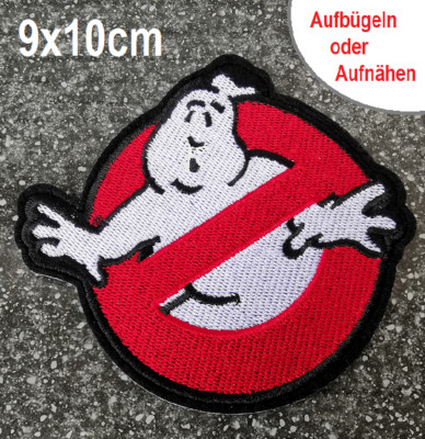 Ghostbusters PATCH Aufnäher Bügelbild Applikation Comic Geisterjäger Sticker NEU