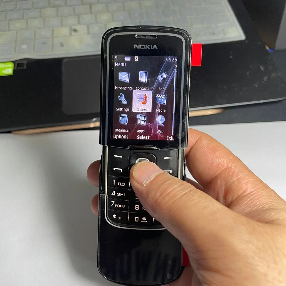 Nokia 8600 Luna Unlocked GSM 2G Bluetooth 2MP 2.0" Slide Mobile Phone NEW Sealed - Image 2 of 4