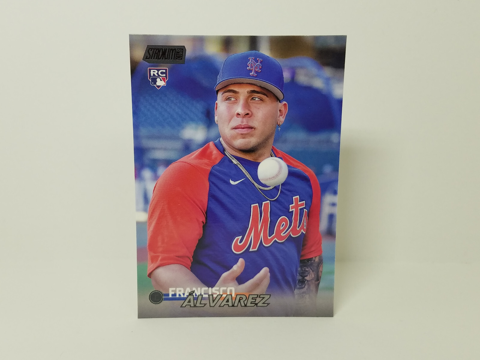 2023 Stadium Club #207 Francisco Alvarez, Mets (RC) - Black Foil Parallel