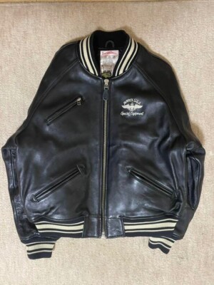 ジャケット・アウター 80s avirex A-2 real leather flight Jkt L Vintage Avirex A-2 Leather Bomber Jacket Smoker | eBay