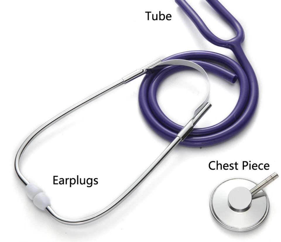 Stethoskop Stetoskop Doppelkopf für Baby Praxis Arzt Gute Qualität - Bild 3 von 4