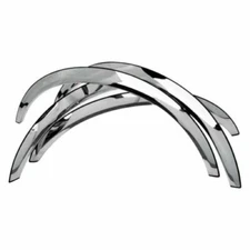 For Cadillac Escalade ESV 2007-2013 Polished Stainless Steel Fender Trim Molding