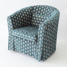 Ikea Tullsta armchair slipcover ektorp tullsta tub barrel chair furniture cover
