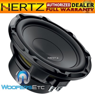 HERTZ CS200-S4 CENTO 8'' 300W SINGLE 4-OHM SUBWOOFER BASS SPEAKER CAR AUDIO NEW