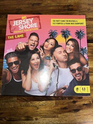Jersey Shore: Family Vacation The Game Sealed New MTV