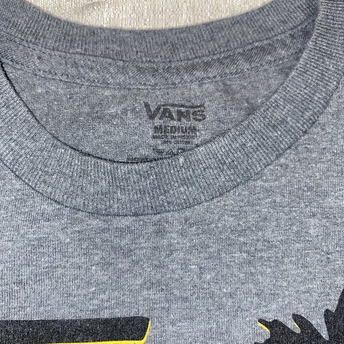 VANS Sole-Ar Power T Shirt / Youth (M) Gray Cotton Blend/ Skate Surf Beach - Picture 3 of 6