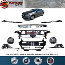 For 2021-2022 Honda Accord Front Bumper Grille Kit