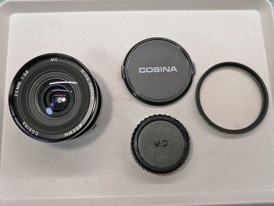 Cosina MC 20mm F3.8 Wide Angle Minolta MD Mount Lens [Near