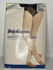 New Body Wrappers total stretch Tights A32 Black adult S/M Stirrup tights