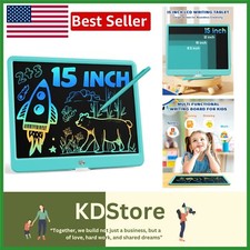 Durable 15-Inch LCD Writing Tablet for Kids - The Ultimate Travel Companion