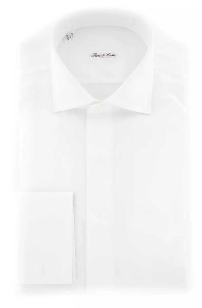Tuxedo shirt top extra slim fit