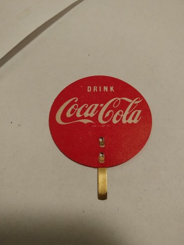 1957 Scarce NOS Coca-Cola Calendar Hanger - Picture 1 of 2