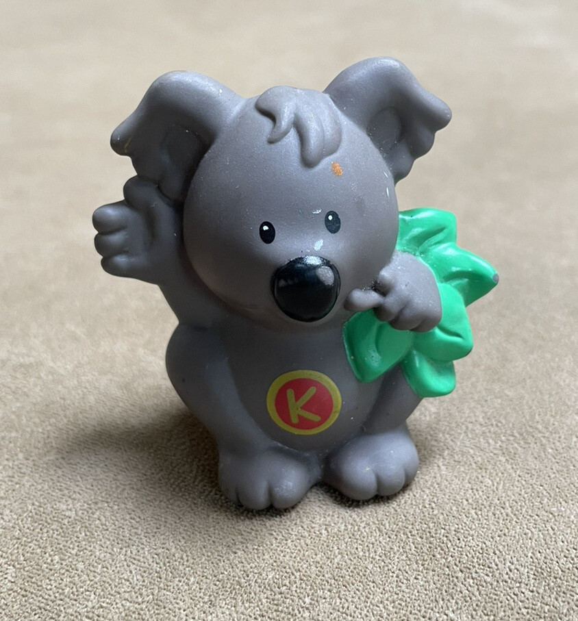 Fisher Price Little People Koala Bear “K” Zoo Animal A-Z Alphabet