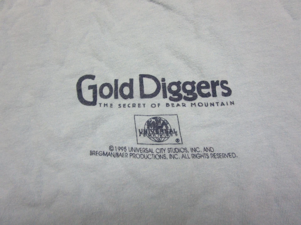 Camiseta Promocional Película Gold Diggers Años 90 De Colección Talla (L) Secret of Bear Mountain Foto 4 de 4