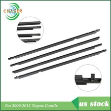 Fit For Toyota Corolla 2009-2012 Car Weatherstrip Window Moulding Trim Seal Belt