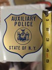  New York State Auxiliary Police Gold Window Decal 5 Inch — photo 1