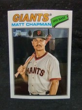 2026 Topps Heritage #114 Matt Chapman Chrome Base