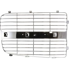 Grille Insert For 2002-2005 Dodge Ram 1500 2003-2005 Ram 2500 Lh Chrome Plastic