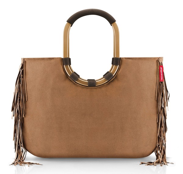 Reisenthel Loopshopper L Shopper Schultertasche Tasche Western Braun Neu-image