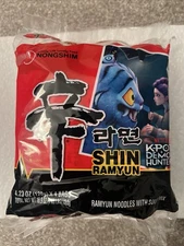 KPop Demon Hunters Derpy Korean Shin Ramyun Ramen instant noodles 4 Pack USA