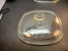 Pyrex Glass Lid A9C fits A-2-B & A-3-B, A-8-B & 9" Corning Ware Casserole A-9-C