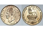 1826 KING GEORGE IV IIII GREAT BRITAIN SILVER SHILLING COIN